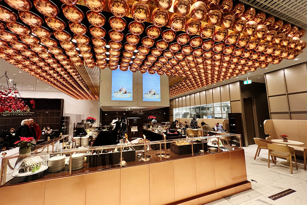 The Lindt Cafe in the Home of Chocolate