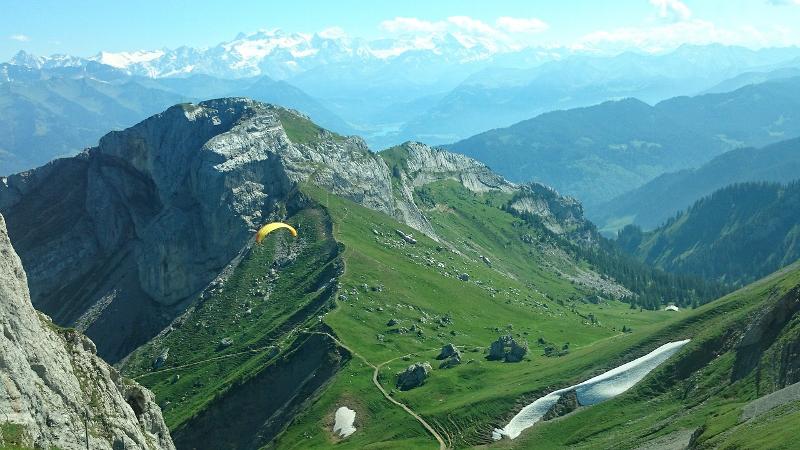 Skydiving in Interlaken