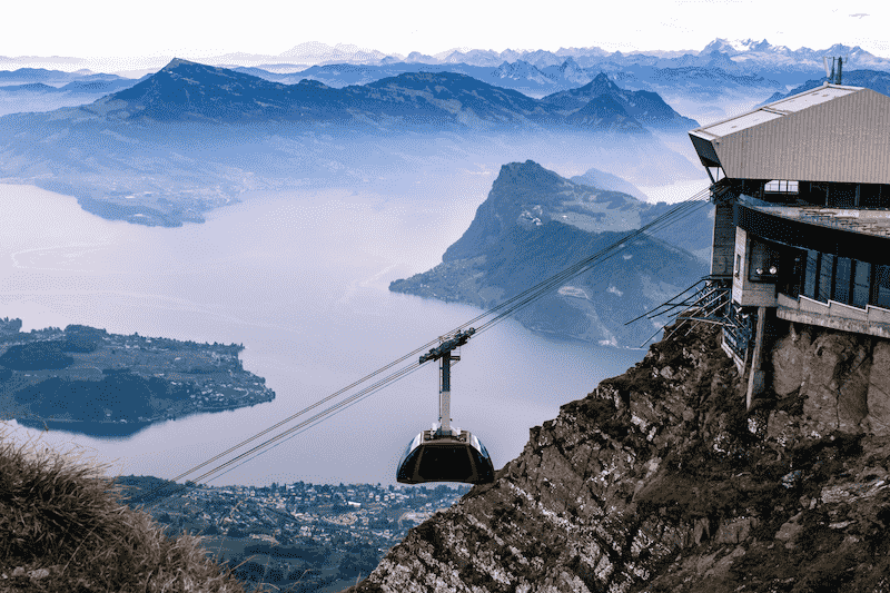 Pilatus cable car