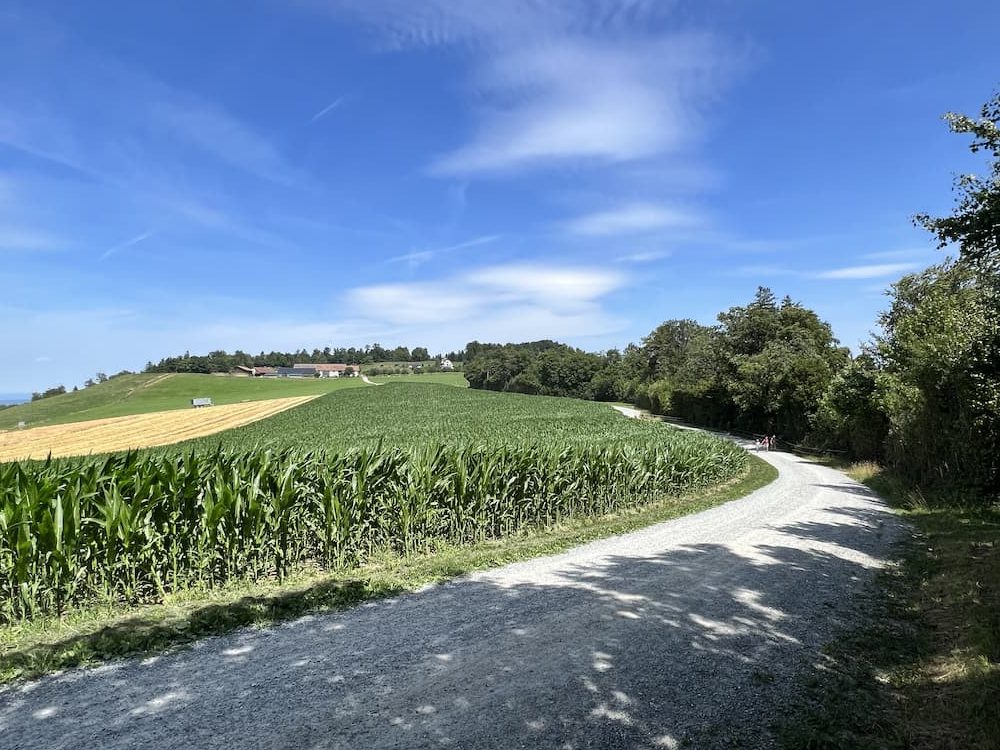 Planetenweg trail - Along the path