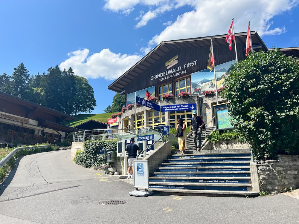Station de la première vallée de Grindelwald