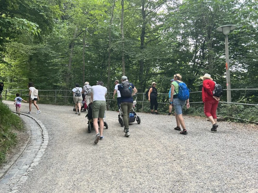 Planetenweg wide trail - Stroller-friendly