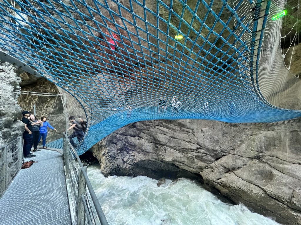 Glacier Gorge Spiderweb underneath