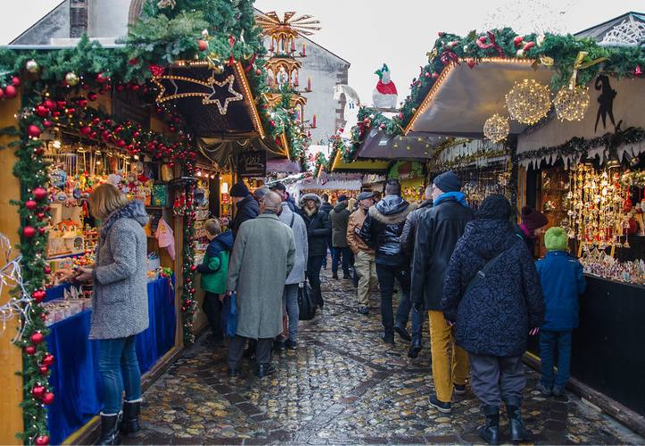 Christmas market in Basel