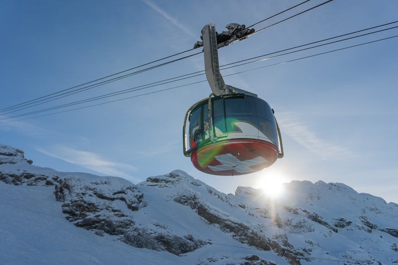 Titlis Rotain Cable Car