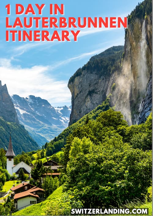 1 Day Lauterbrunnen Murren Schilthorn Itinerary Guide SwitzerLanding
