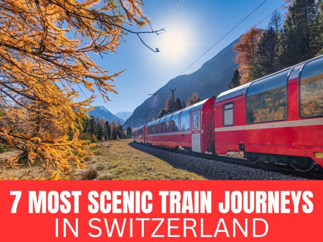 7 Most Scenic Train Journeys in Switzerland 🚂 - SwitzerLanding