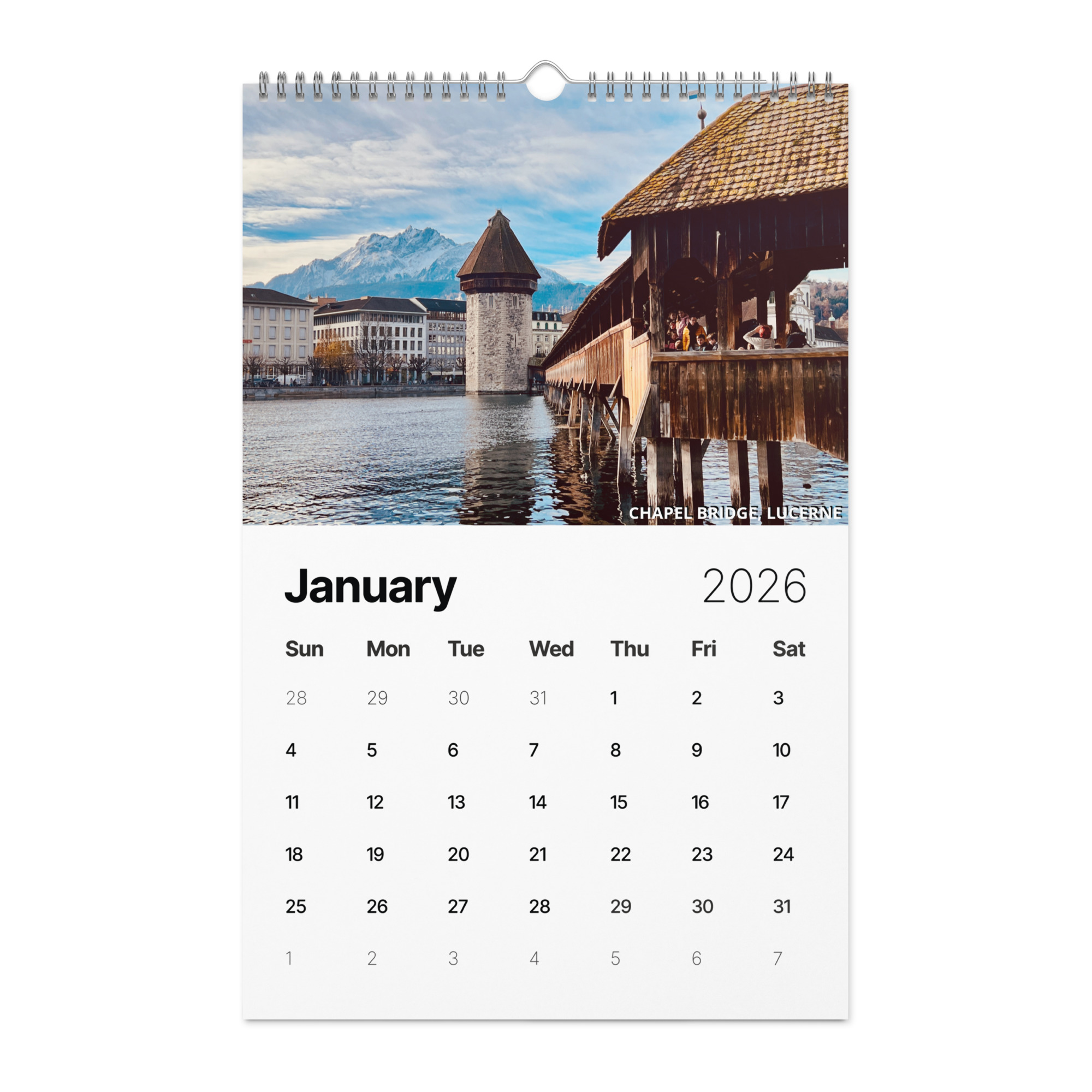 Switzerland Wall calendar (2026) - Image 15