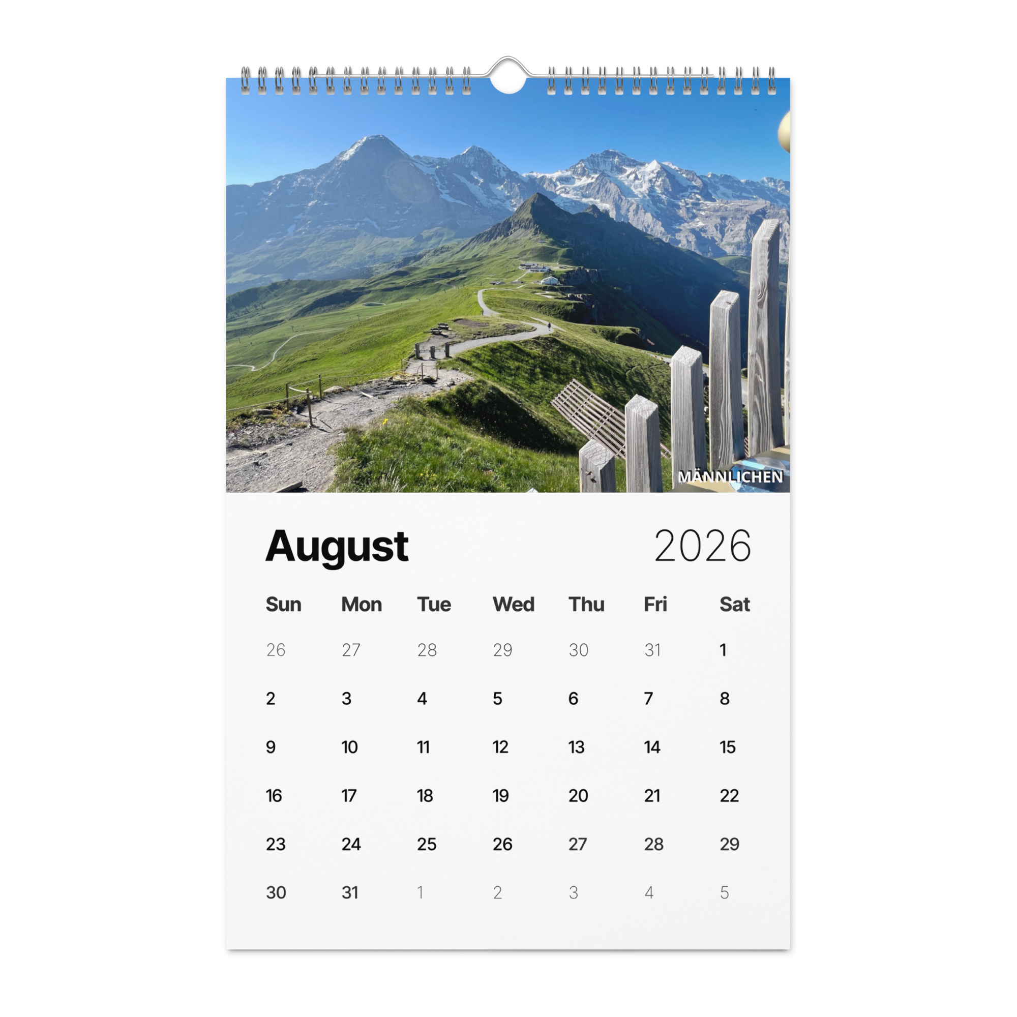 Switzerland Wall calendar (2026) - Image 22
