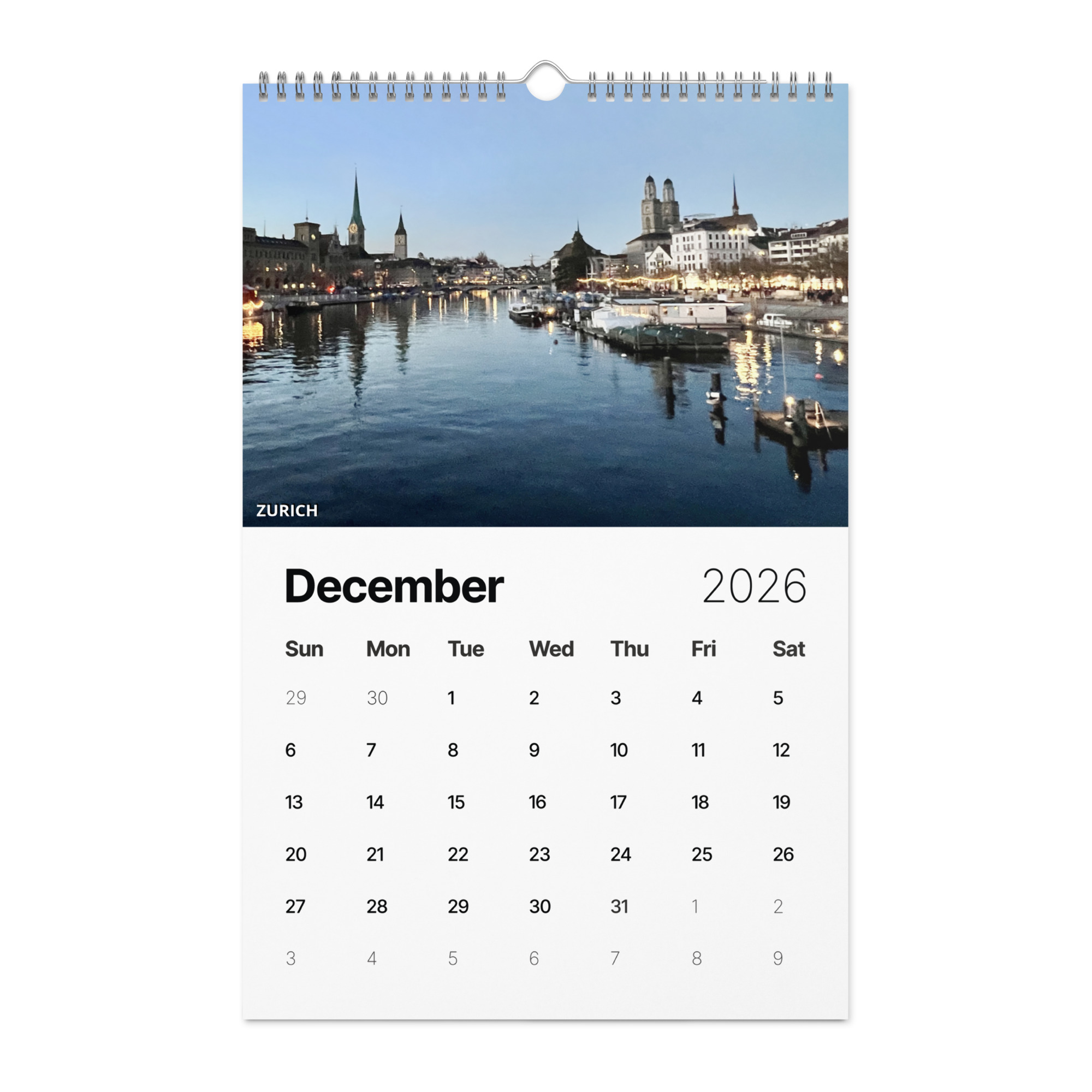 Switzerland Wall calendar (2026) - Image 26