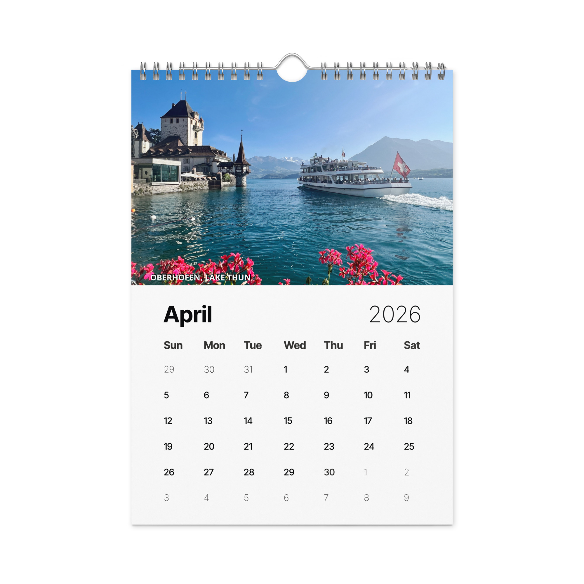Switzerland Wall calendar (2026) - Image 6