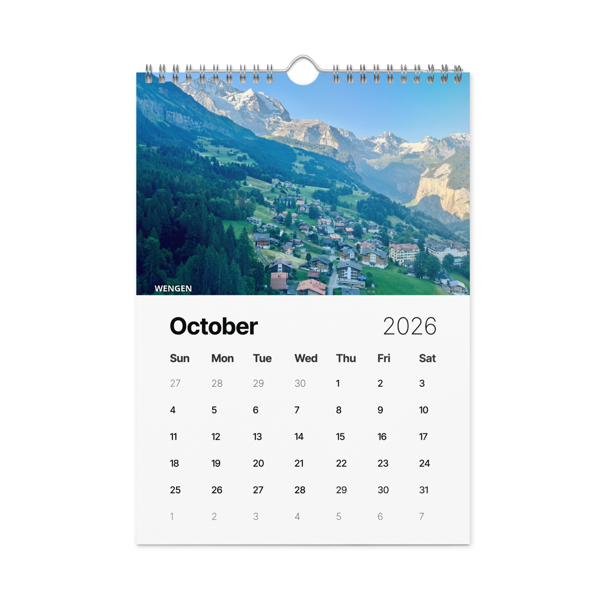 Switzerland Wall calendar (2026) - Image 12