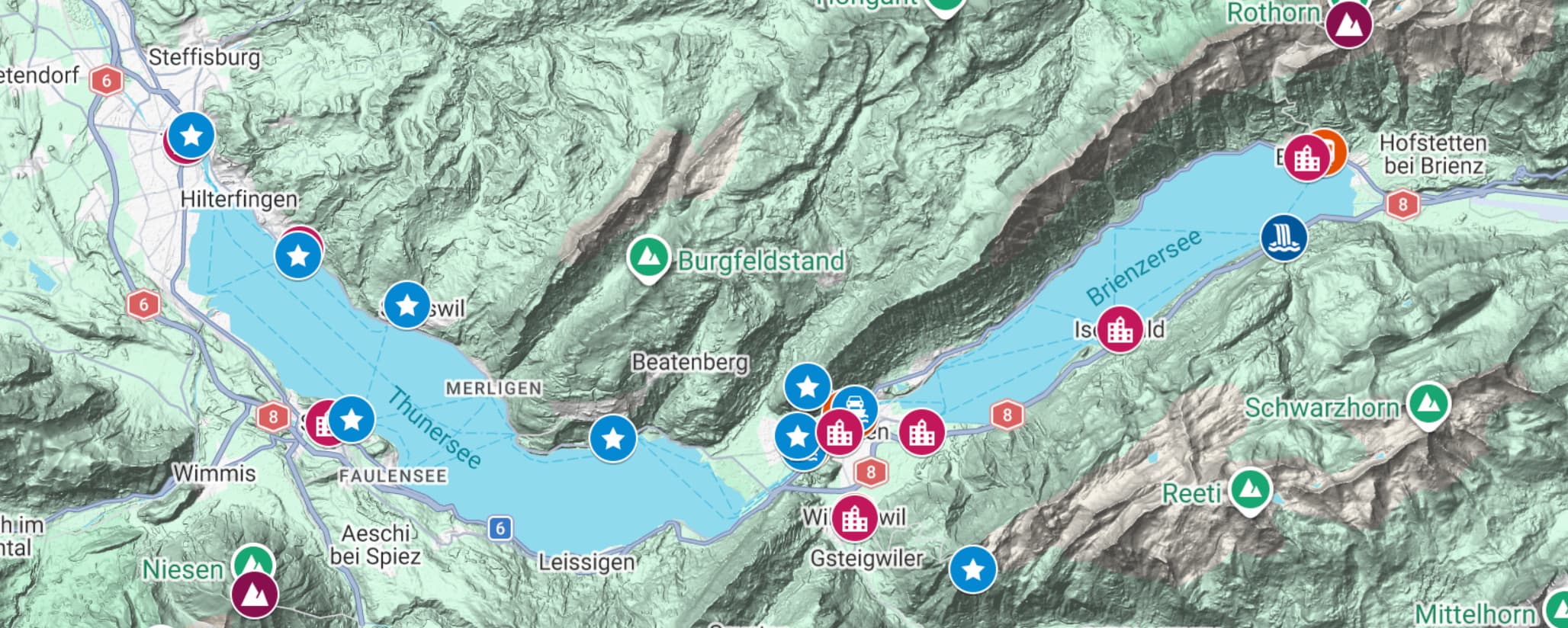 Interlaken Google Map